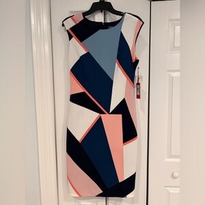 Vince Camuto Black and Light Blue Garment